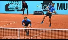 Juan Sebastián Cabal y Robert Farah disputarán por primera vez la final del Mutua Madrid Open.