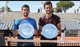 Nikola Mektic and Mate Pavic win their first title of the season in Rome.