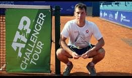 Filip Misolic is the champion in Zagreb, claiming his maiden ATP Challenger title.
