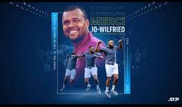 Jo-Wilfried Tsonga completes his career with 18 ATP Tour titles.