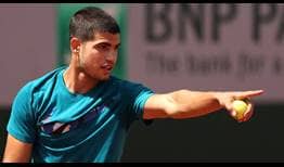 Carlos Alcaraz juega apenas su quinto Grand Slam y llega con una racha de diez triunfos al hilo.