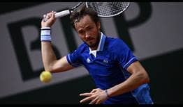 Daniil Medvedev es el segundo cabeza de serie en Roland Garros 2022.