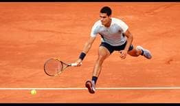 Carlos Alcaraz improves to 4-1 in five-set matches.
