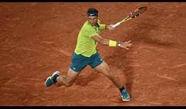 Rafael Nadal supera a Corentin Moutet en la segunda ronda de Roland Garros 2022.