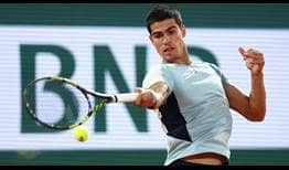 Carlos Alcaraz is through to his maiden appearance in the second week at Roland Garros.