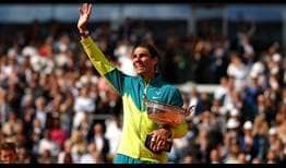 Rafael Nadal defeats Casper Ruud in straight sets to claim his 14th Coupe des Mousquetaires.