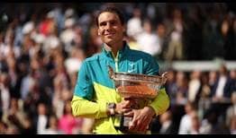 Rafael Nadal won his 14th Roland Garros title on Sunday.