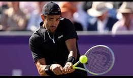 Berrettini-London-2022-Tuesday-Backhand
