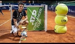 Jaume Munar is the champion in Perugia, claiming his eighth career ATP Challenger title.