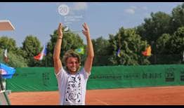 Alexandre Muller is the champion in Blois, claiming his first ATP Challenger title.