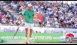 Roberto Bautista Agut tiene un récord de 21-8 esta temporada en el ATP Tour.