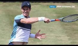 Andy Murray es el segundo jugador en activo que gana más puntos al resto sobre hierba.