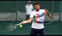 Novak Djokovic prepara su partido de primera ronda en Wimbledon ante Soonwoo Kwon.