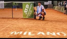 Federico Coria is the champion in Milan, claiming his fourth ATP Challenger Tour title.
