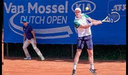 Botic Van de Zandschulp battles Tallon Griekspoor in an all-Dutch final at the Van Mossel Kia Dutch Open.