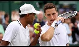 Rajeev Ram and Joe Salisbury advance without dropping serve in the Wimbledon opening round.