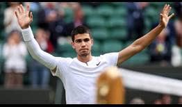 Carlos Alcaraz busca los Cuartos de Wimbledon apenas en su segunda vez en el torneo para igualar su mejor record en un Grand Slam.