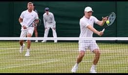 Lloyd Glasspool y Harri Heliovaara alcanzan la tercera ronda de Wimbledon.