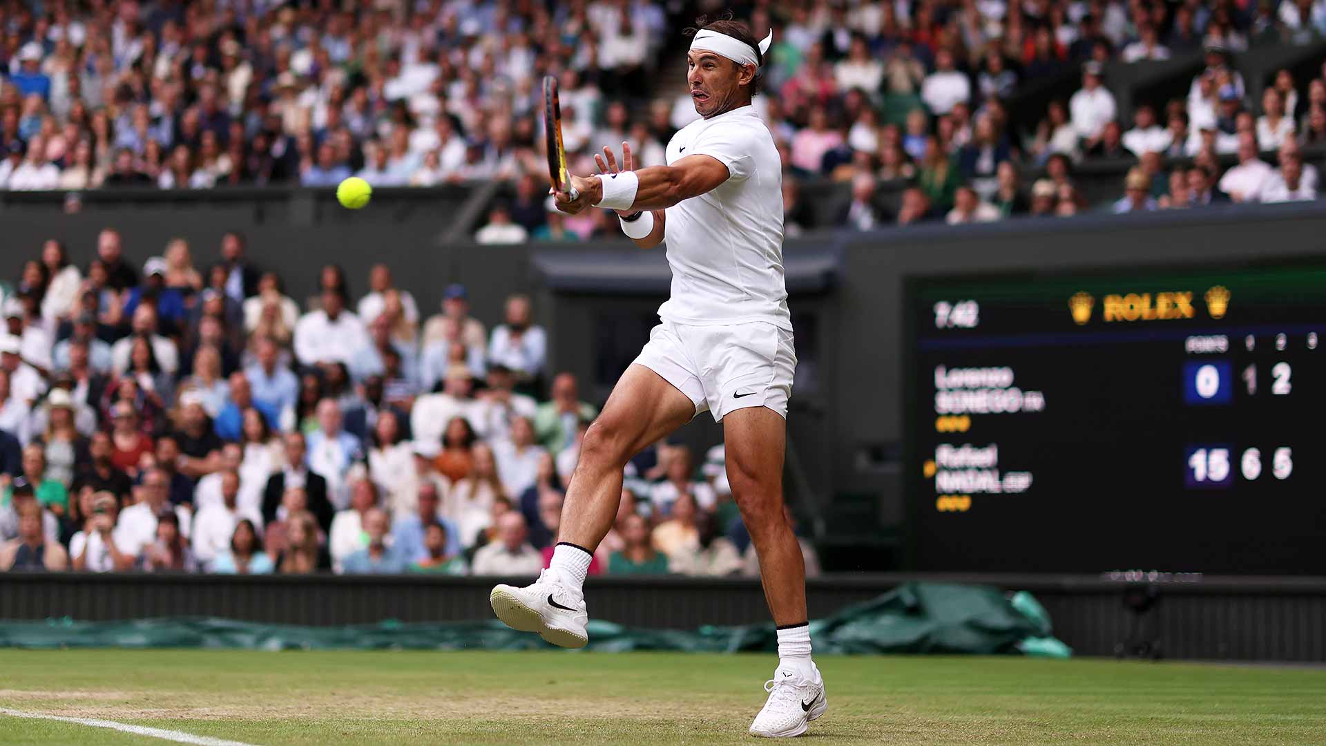 Lo spietato di Rafael Nadal manda Lorenzo Sonego a Wimbledon |  ATP tondo