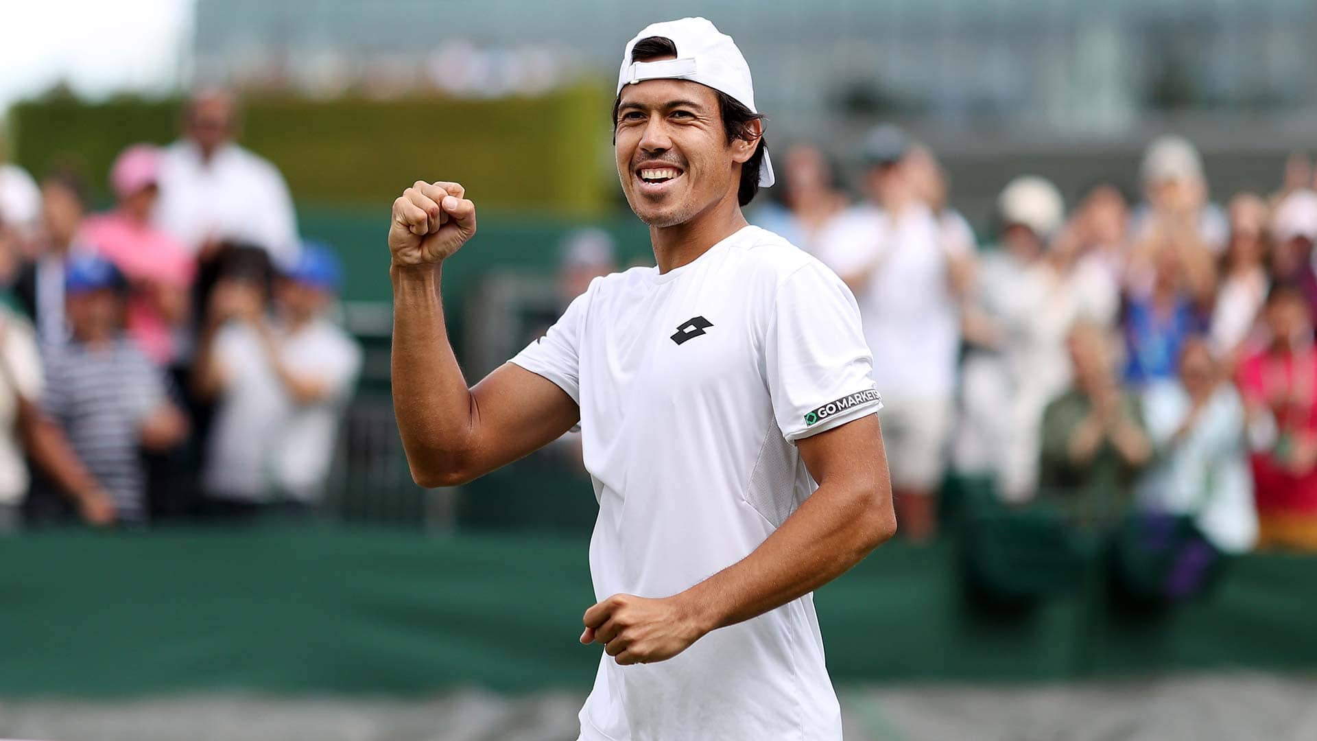 Jason Kubler is into the fourth round at a Grand Slam for the first time here at Wimbledon.