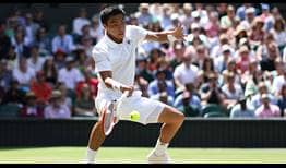 El #NextGenATP Brandon Nakashima enfrenta a Nick Kyrgios en la cuarta ronda de Wimbledon.