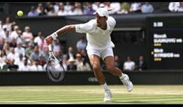 Wimbledon 2022 Djokovic Final Midcourt