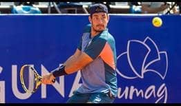 Giulio Zeppieri claims his maiden ATP Tour win at the Plava Laguna Croatia Open Umag on Monday.