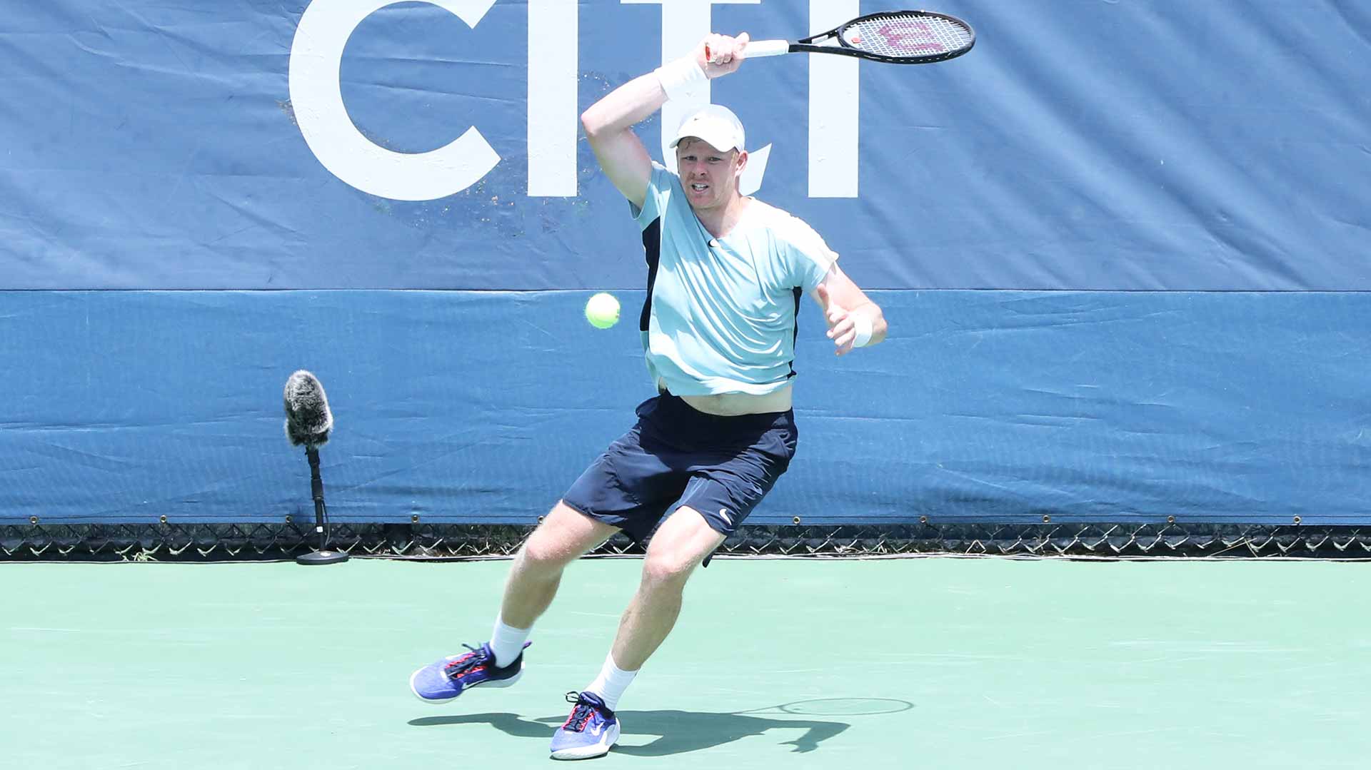 Kyle Edmund makes his singles return this week at the Citi Open.