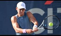 J.J. Wolf advances to the Round of 16 for the third time this season on the ATP Tour.