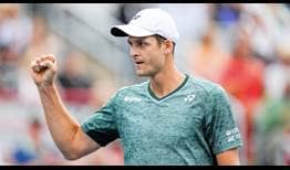 Hubert Hurkacz supera a Nick Kyrgios para alcanzar las semifinales del National Bank Open Presented by Rogers.