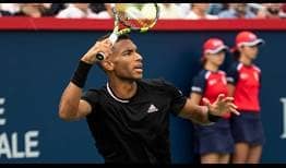Felix Auger-Aliassime moved up to seventh in the Pepperstone ATP Live Race To Turin with his Montreal quarter-final run.