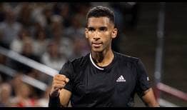 Felix Auger-Aliassime sits in seventh place in the Pepperstone ATP Live Race To Turin.