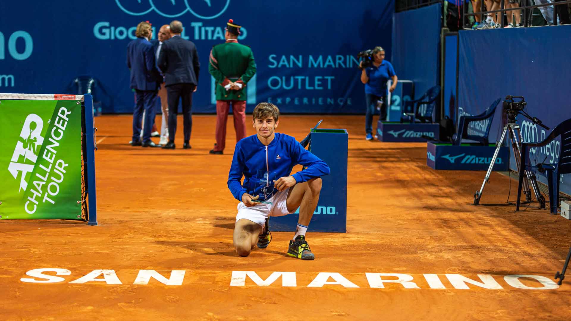 <a href='https://www.atptour.com/en/players/pavel-kotov/k09f/overview'>Pavel Kotov</a> wins the <a href='https://www.atptour.com/en/scores/archive/san-marino/9540/2022/results'>San Marino Tennis Open</a>.