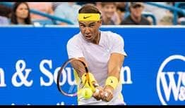 Rafael Nadal es derrotado en tres mangas por Borna Coric en el Western & Southern Open de Cincinnati.