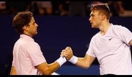 Jack Draper wins his first ATP Head2Head matchup against Dominic Thiem without facing a break point.