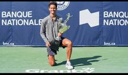 Gabriel Diallo is the champion in Granby, claiming his maiden ATP Challenger title.