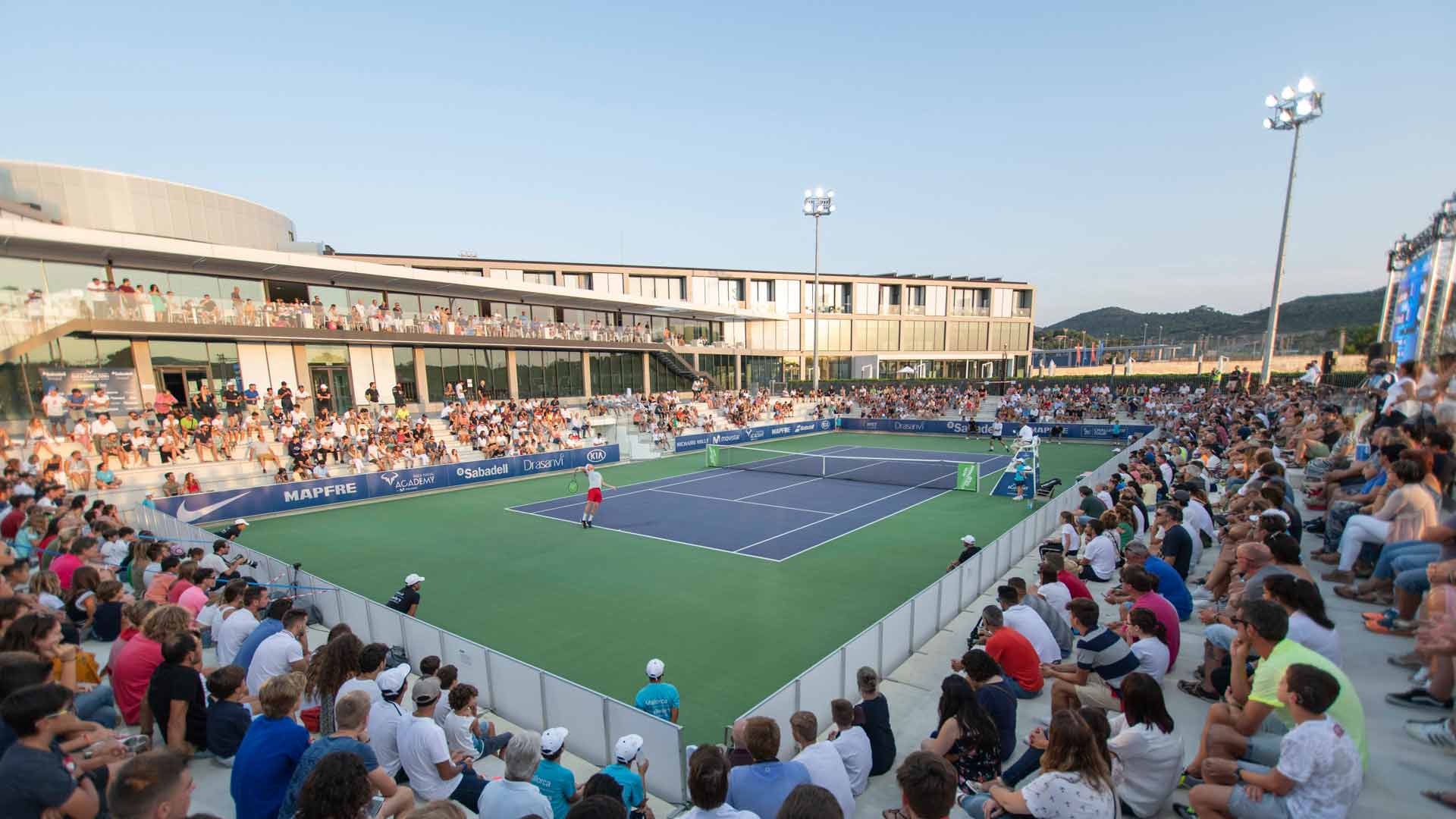 The Rafa Nadal Academy hosts an ATP Challenger Tour event every summer.