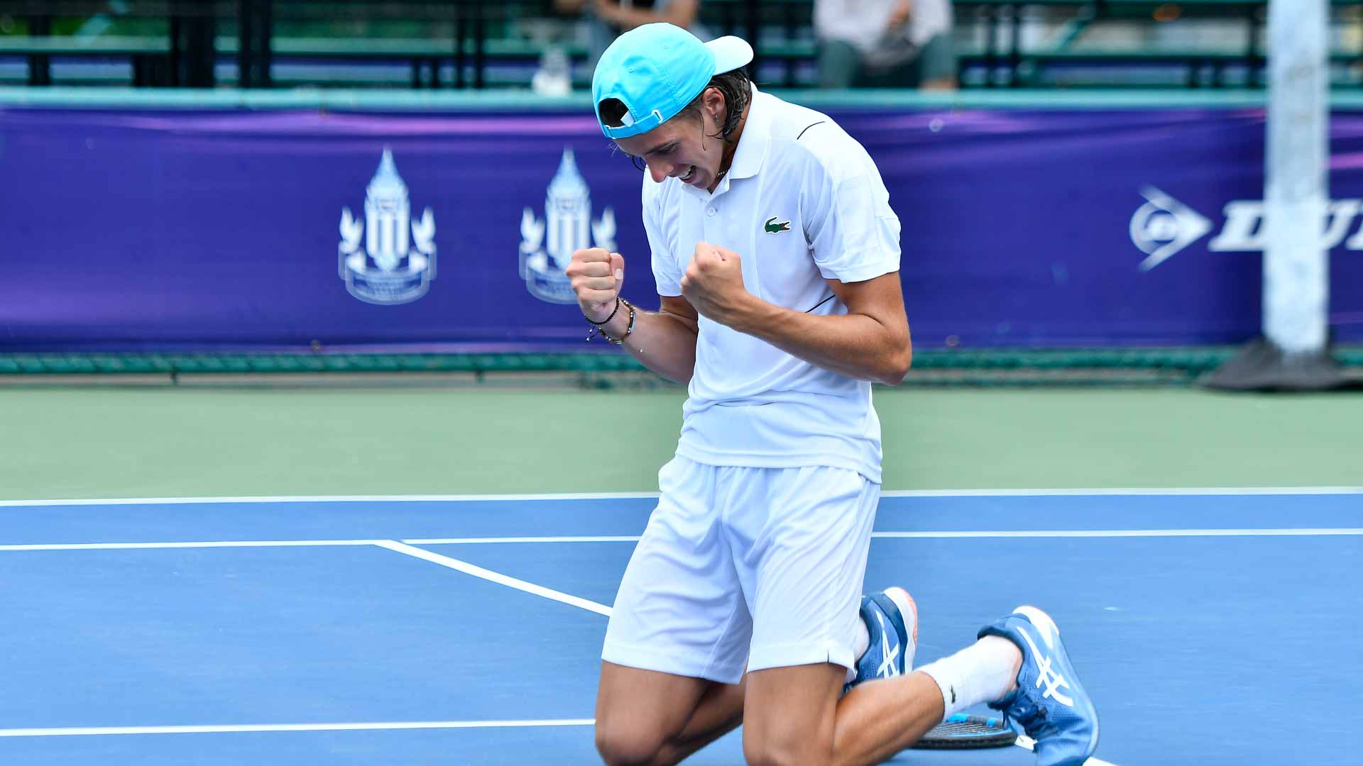 <a href='https://www.atptour.com/en/players/arthur-cazaux/c0h0/overview'>Arthur Cazaux</a> claims his maiden Challenger title in Thailand.