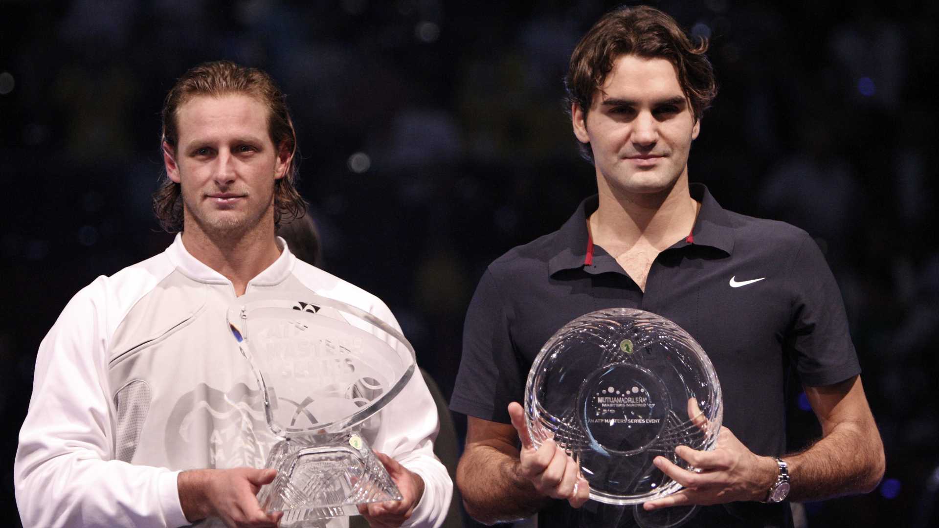 David Nalbandian and Roger Federer