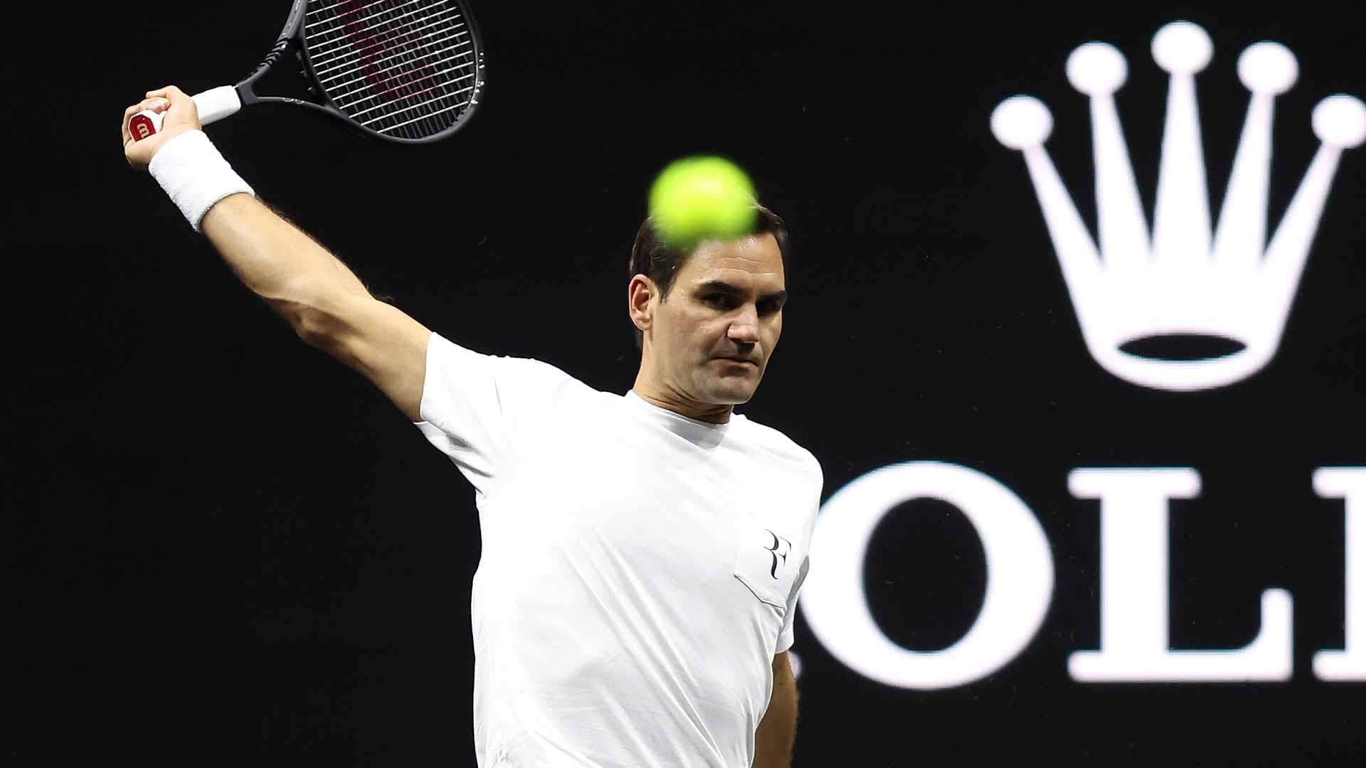 Roger Federer Laughs With John McEnroe, Trains With Stefanos Tsitsipas At Laver Cup ATP Tour Tennis