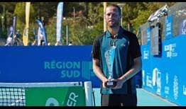 Hugo Grenier is the champion in Cassis, claiming his third ATP Challenger title.