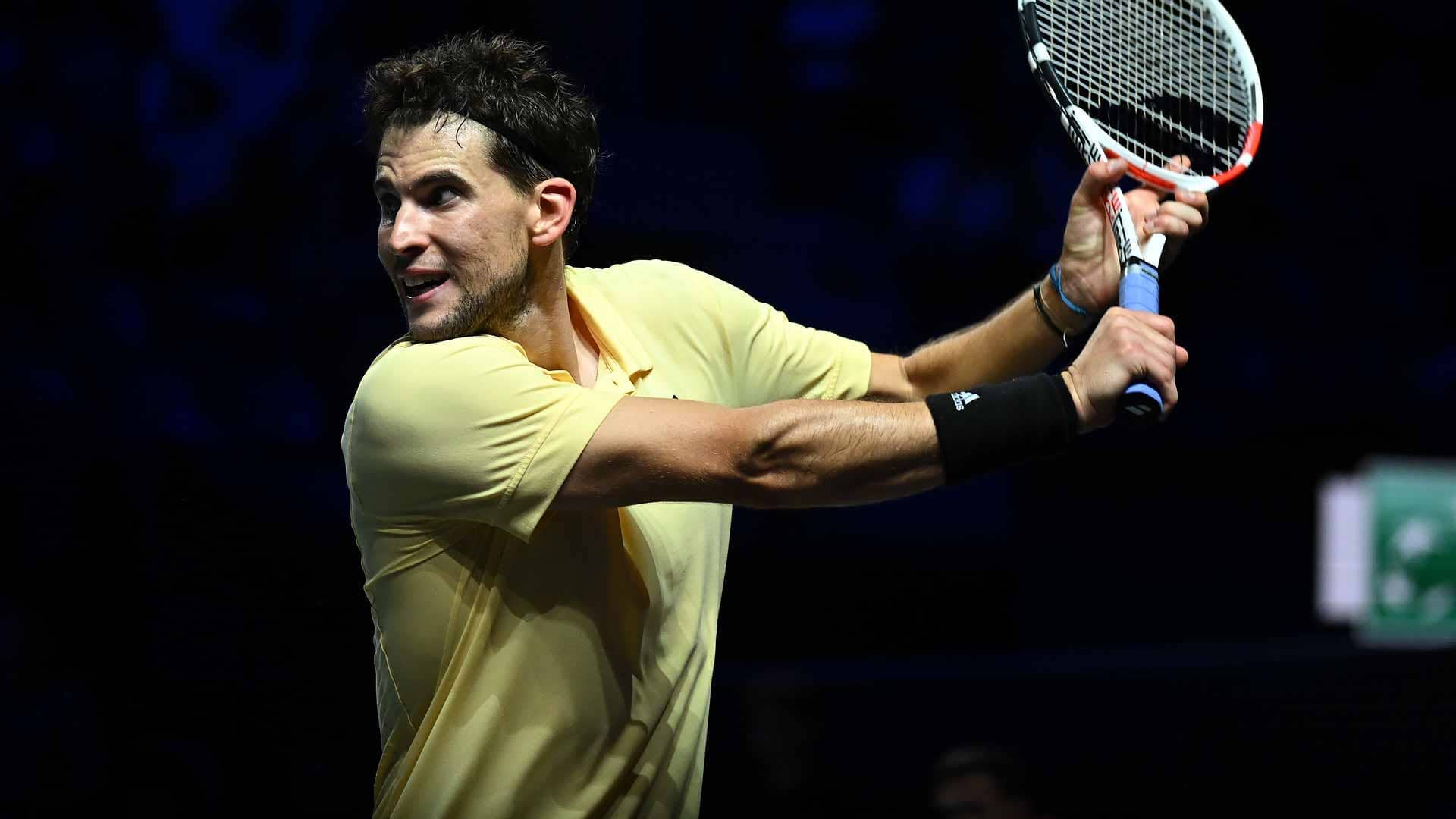 Dominic Thiem defeats Richard Gasquet on Wednesday in straight sets.