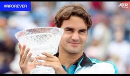 Roger Federer ganó el ATP Masters 1000 de Cincinnati en siete ocasiones.