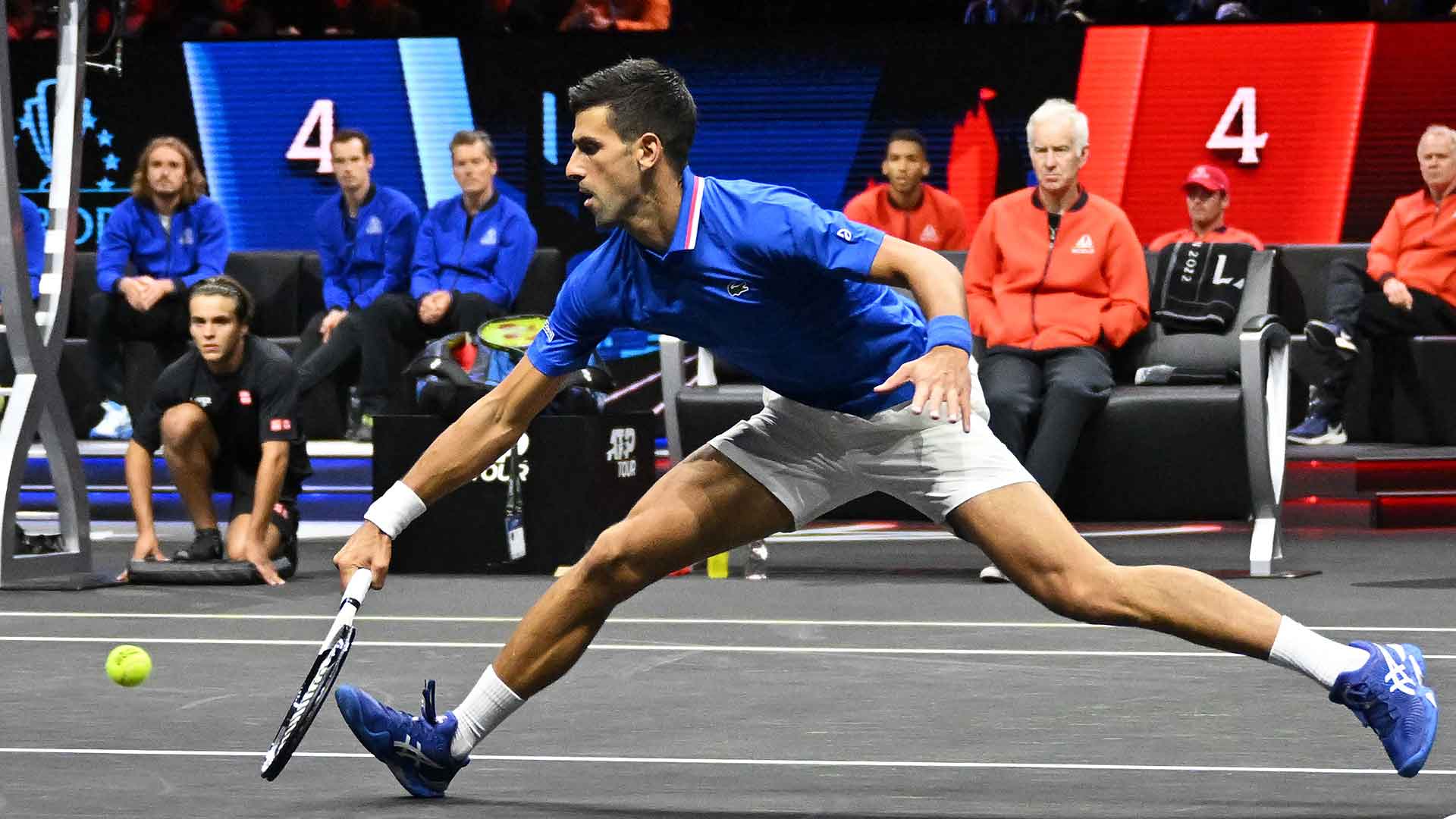 Returning Novak Djokovic Does Double Duty At Laver Cup ATP Tour Tennis