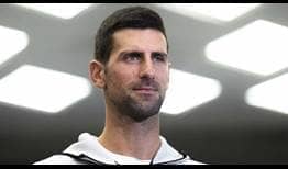 Novak Djokovic will play Pablo Andujar or Thiago Monteiro in the second round in Tel Aviv.