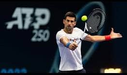 Novak Djokovic is the top seed this week in Tel Aviv.