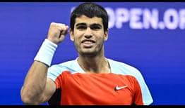 Carlos Alcaraz won his first Grand Slam title earlier this month at the US Open.