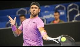 Fernando Verdasco supera en dos mangas a Nikoloz Basilashvili en el Sofia Open.