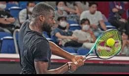 Frances Tiafoe is pursuing his first ATP 500 title in Tokyo.