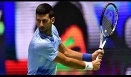Novak Djokovic supera a Botic van de Zandschulp para alcanzar los cuartos de final de Astaná.